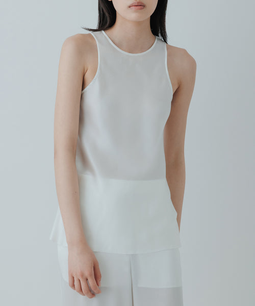 BIOTOP / 【yo BIOTOP】silk tank top (トップス / タンクトップ) 通販