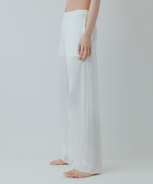 BIOTOP / 【yo BIOTOP】silk straight pants (パンツ / パンツ