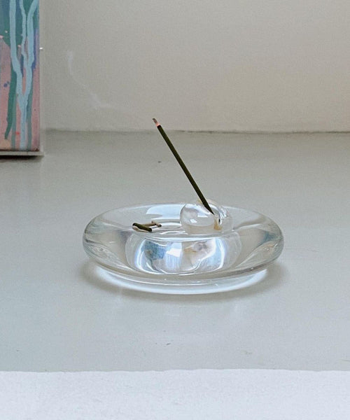 LAN glasswork incense stand お香立て-