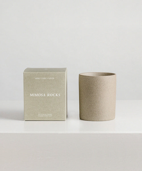 L&B / 【Addition Studio】Mimosa Rocks Candle (インテリア