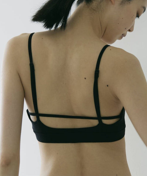 Push Up Pad & T-Back Eco Leather Bra Set Black – NALINGE公式オンラインストア・ランジェリー専門店