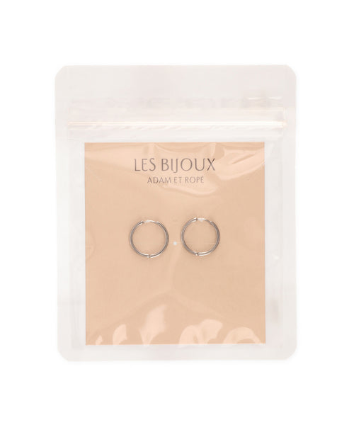 ADAM ET ROPÉ FEMME / 【LES BIJOUX】フープピアス (Midium