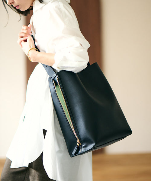 ROPÉ / 【E'POR】【A4対応】 Y BAG Shoulder L（サイドジップ