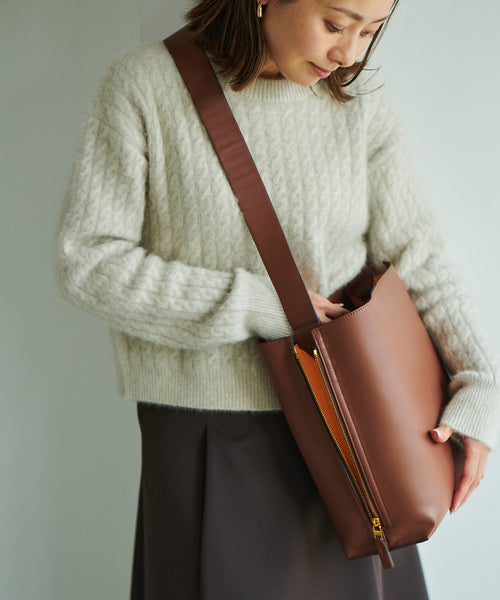 ROPÉ / 【WEB限定】【E'POR】Y BAG Shoulder M（サイドジップ 