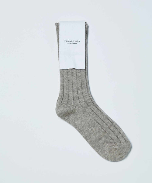 ADAM ET ROPÉ HOMME / YAMATO SOX ヤク混カジュアルリブソックス 