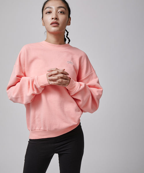 NERGY / 【alo】ACCOLADE CREW NECK PULLOVER クルーネックプル