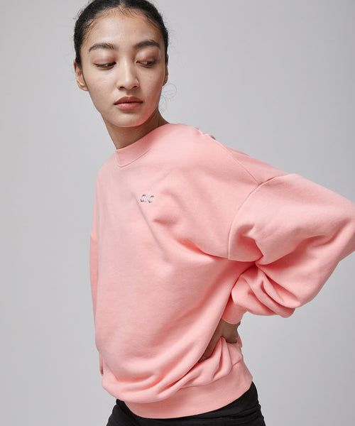 NERGY / 【alo】ACCOLADE CREW NECK PULLOVER クルーネックプル