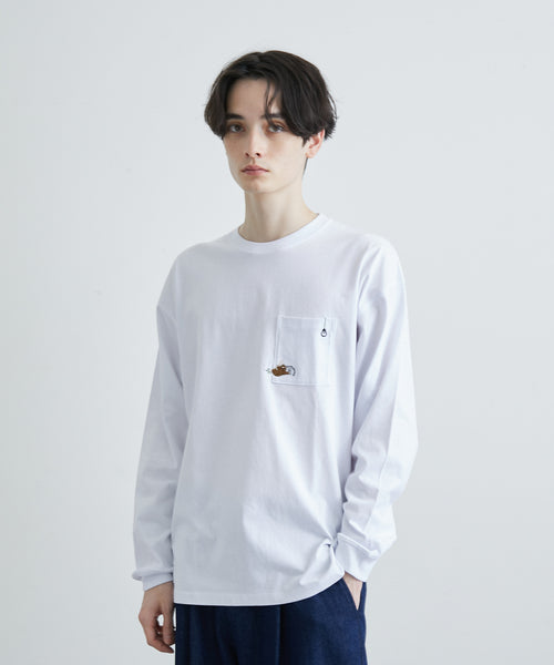 JUNRed / エシカルモチーフロングスリーブTシャツ (トップス / T