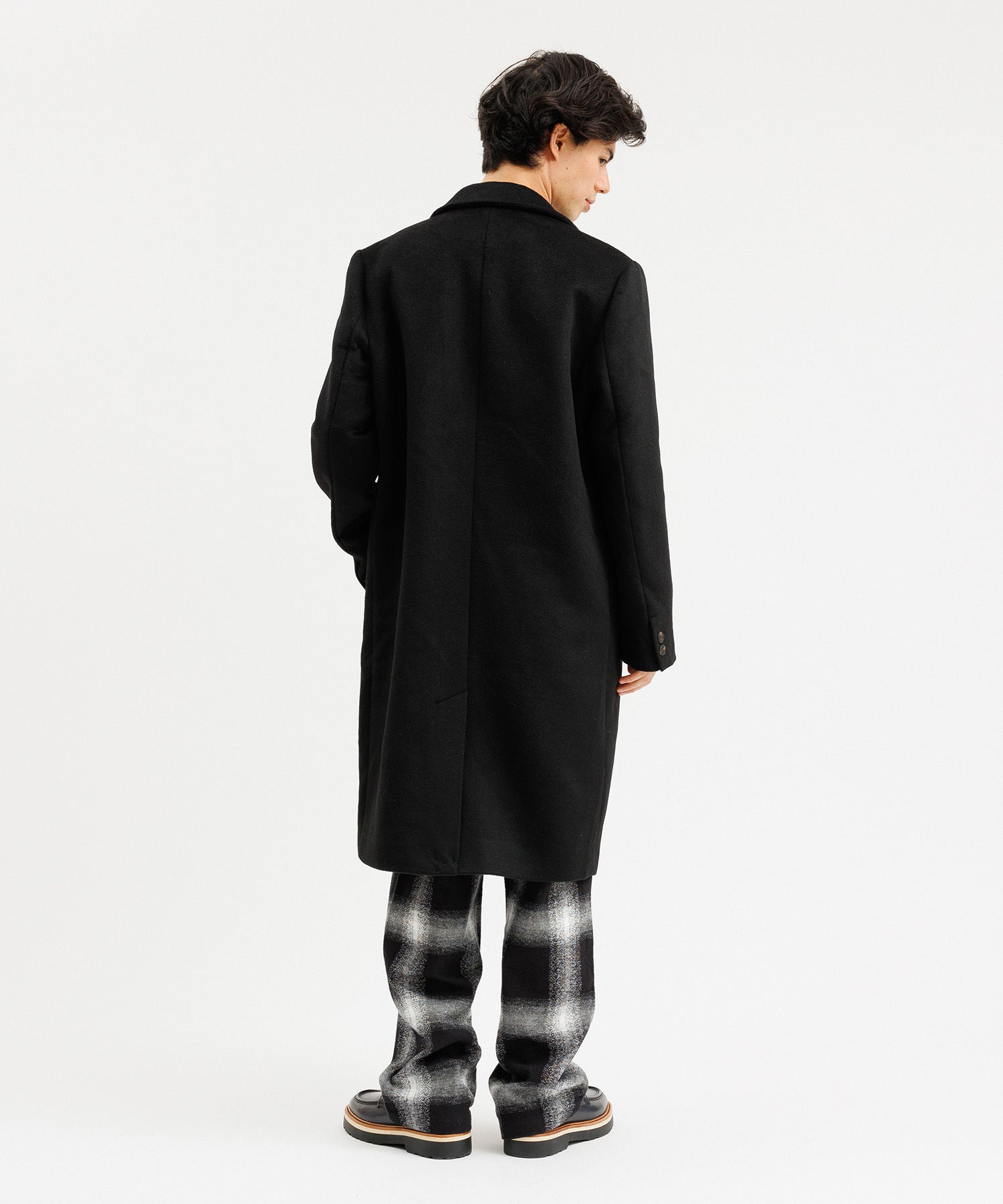 Morgan Plaid Overcoat｜J'aDoRe JUN ONLINE OUTLET｜ジャドール