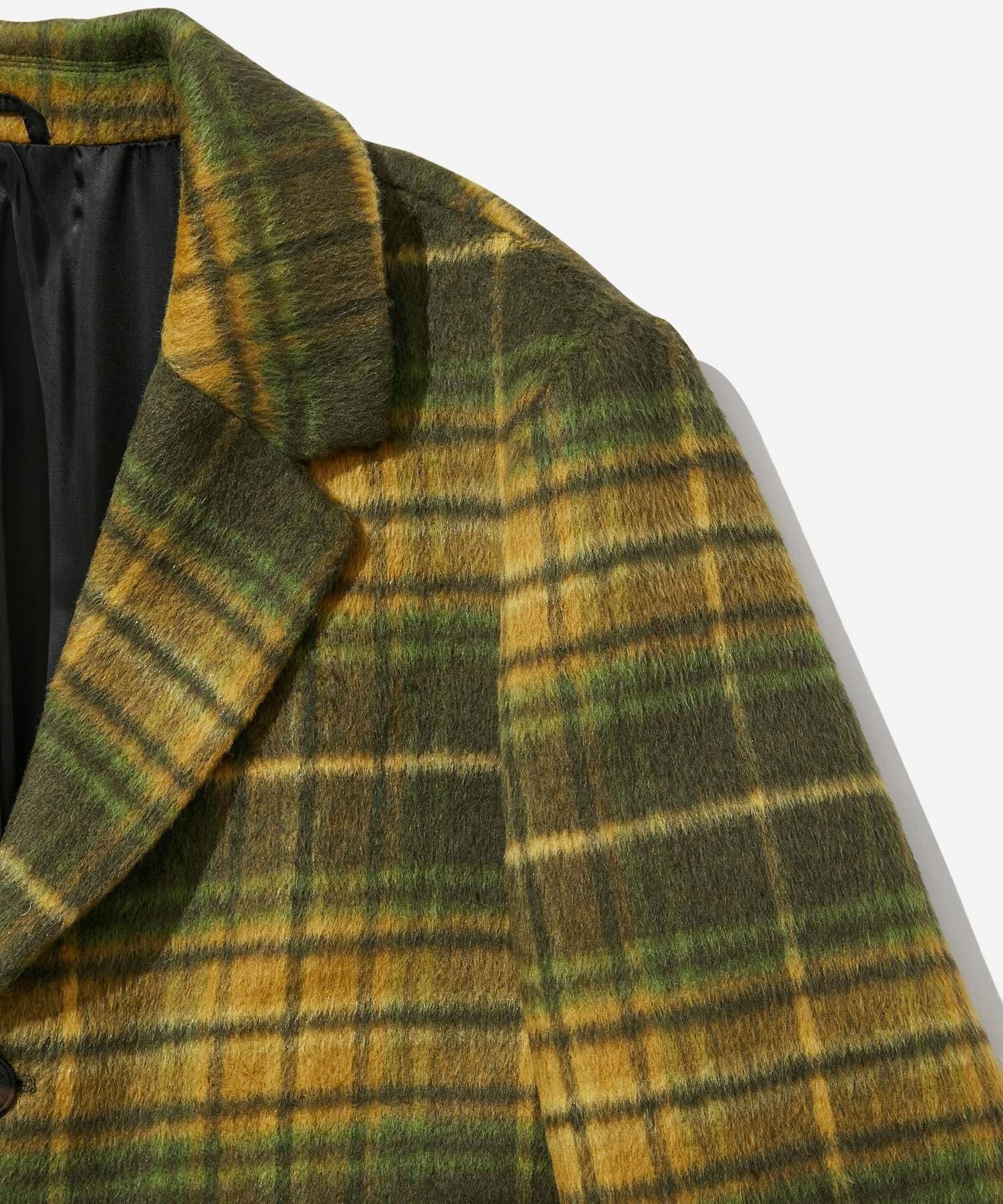 Morgan Plaid Overcoat｜J'aDoRe JUN ONLINE OUTLET｜ジャドール