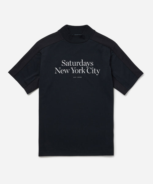 Saturdays NYC / Classic Mock Neck Shirt S/S (トップス / Tシャツ