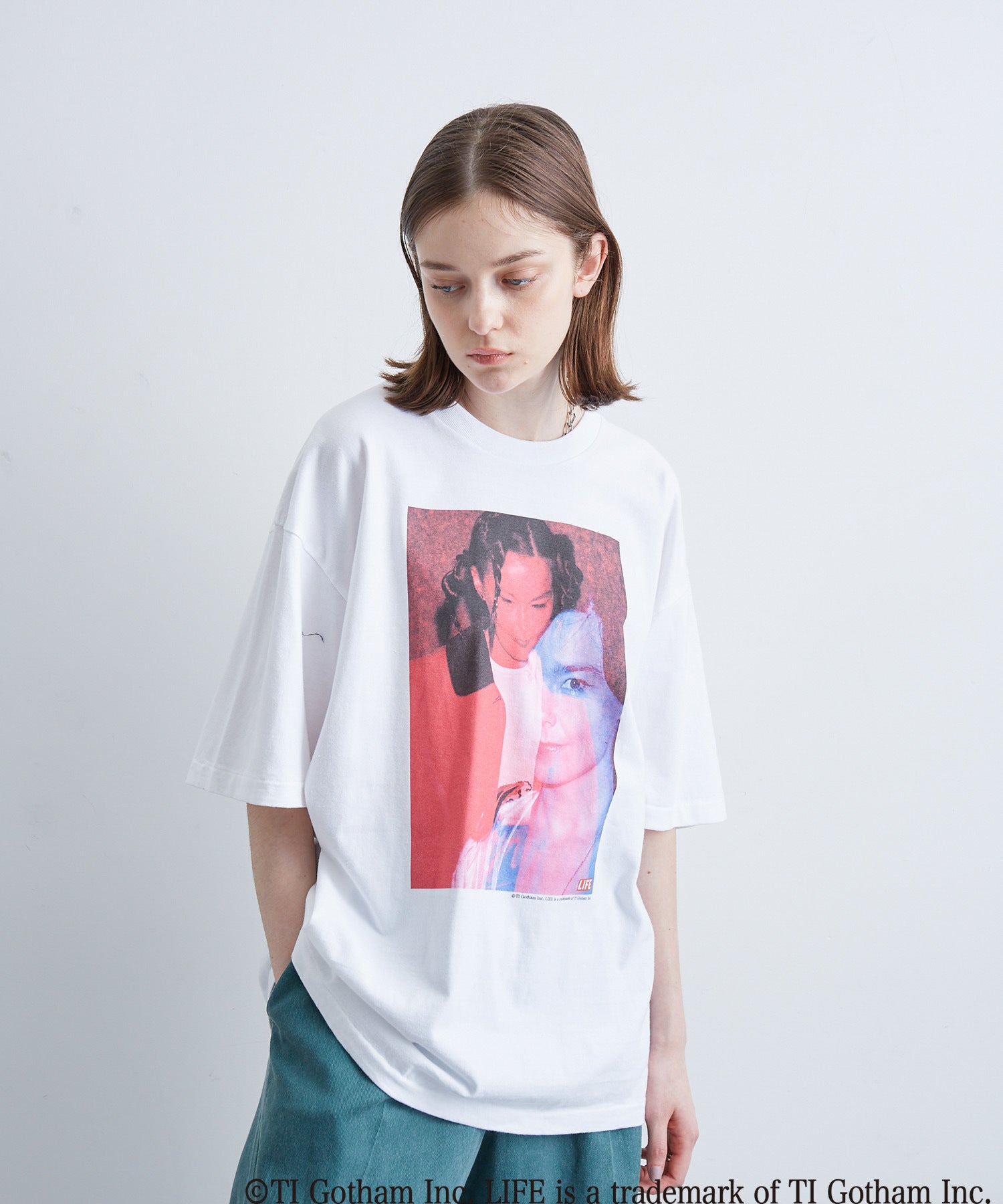 LIFE別注】photo collage T-shirts / フォトコラージュTシャツ | JUNRed