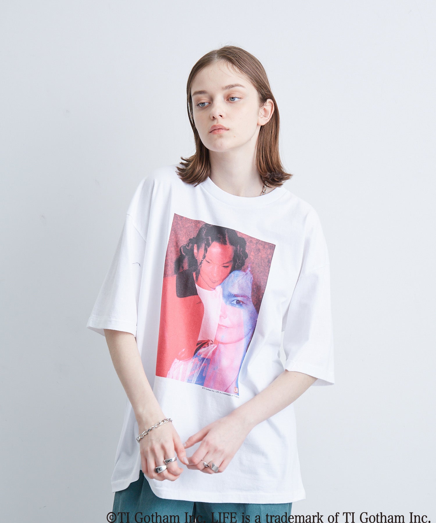 【LIFE別注】photo collage T-shirts / フォトコラージュTシャツ