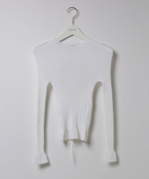 BIOTOP / WOMENS【CECILIE BAHNSEN】JAYLA TOP COTTON BLEND (トップス