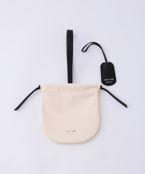 BIOTOP / WOMENS【HYKE】LEATHER POUCH (バッグ / ボディバッグ