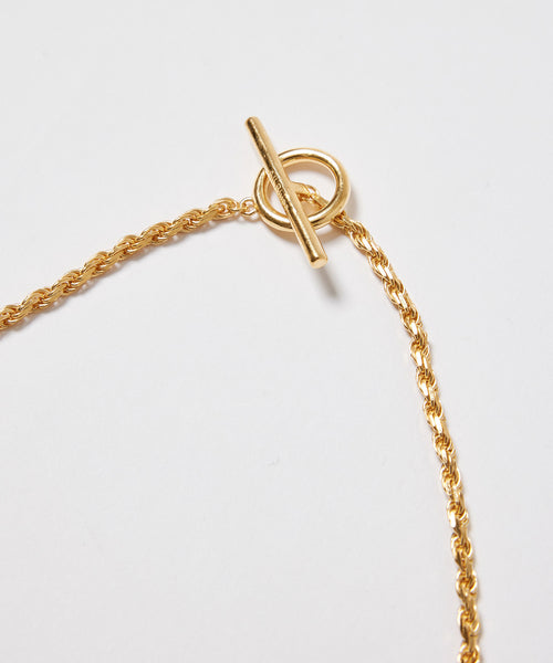 BIOTOP / WOMENS【All Blues】Rope Necklace Gold Short (アクセサリー ...