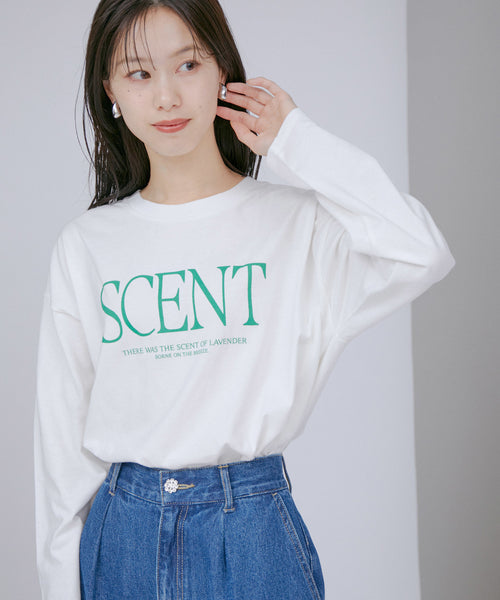 VIS / 【洗える】BigロゴロングTシャツ (トップス / Tシャツ