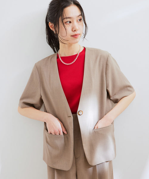 セットアップ パンツ TODAYFUL Check Over Jacket-