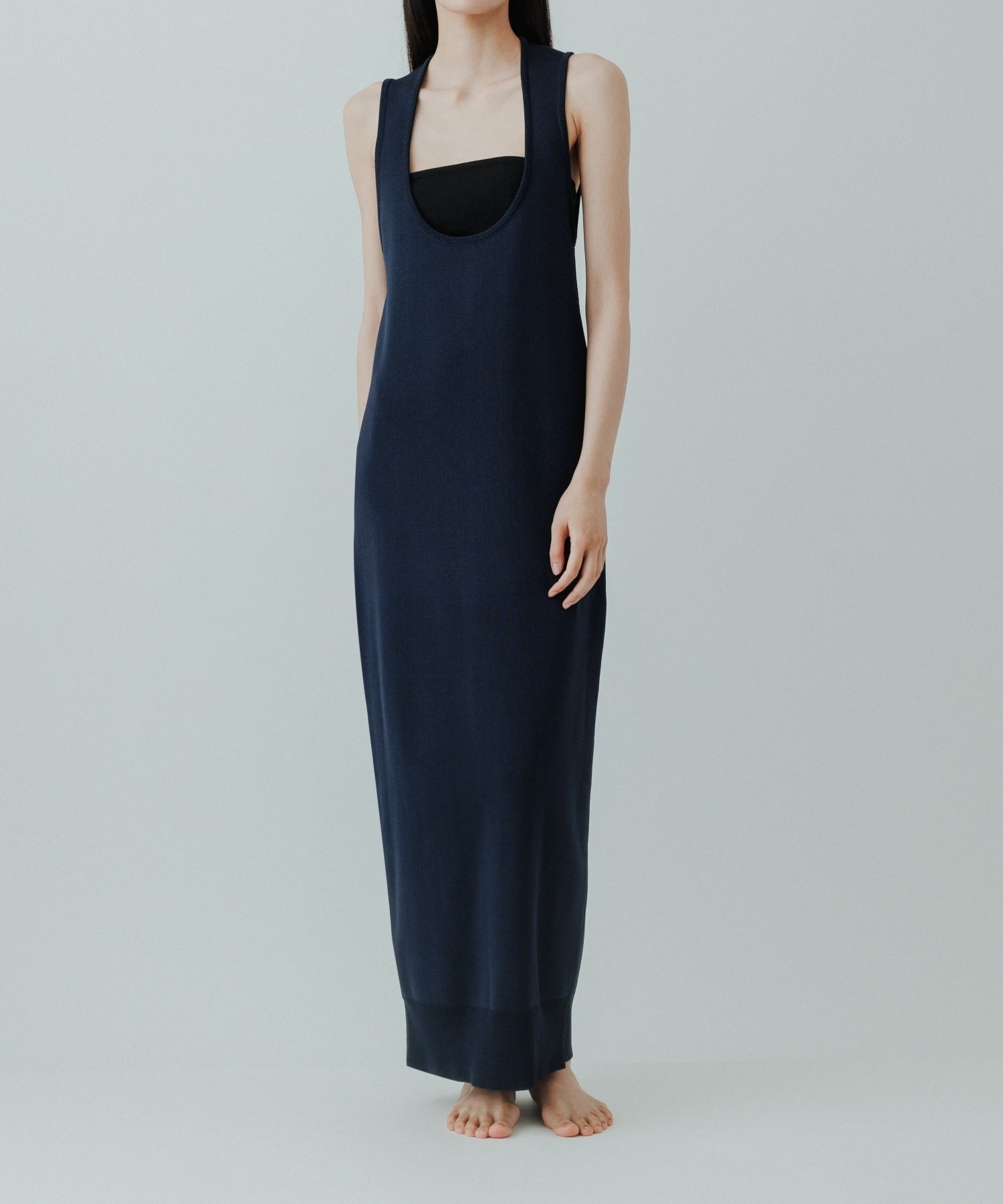 yo biotop / Long knit dress-