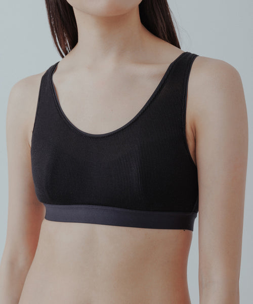 BIOTOP(ビオトープ) / 【yo BIOTOP】Silk rib bra tank