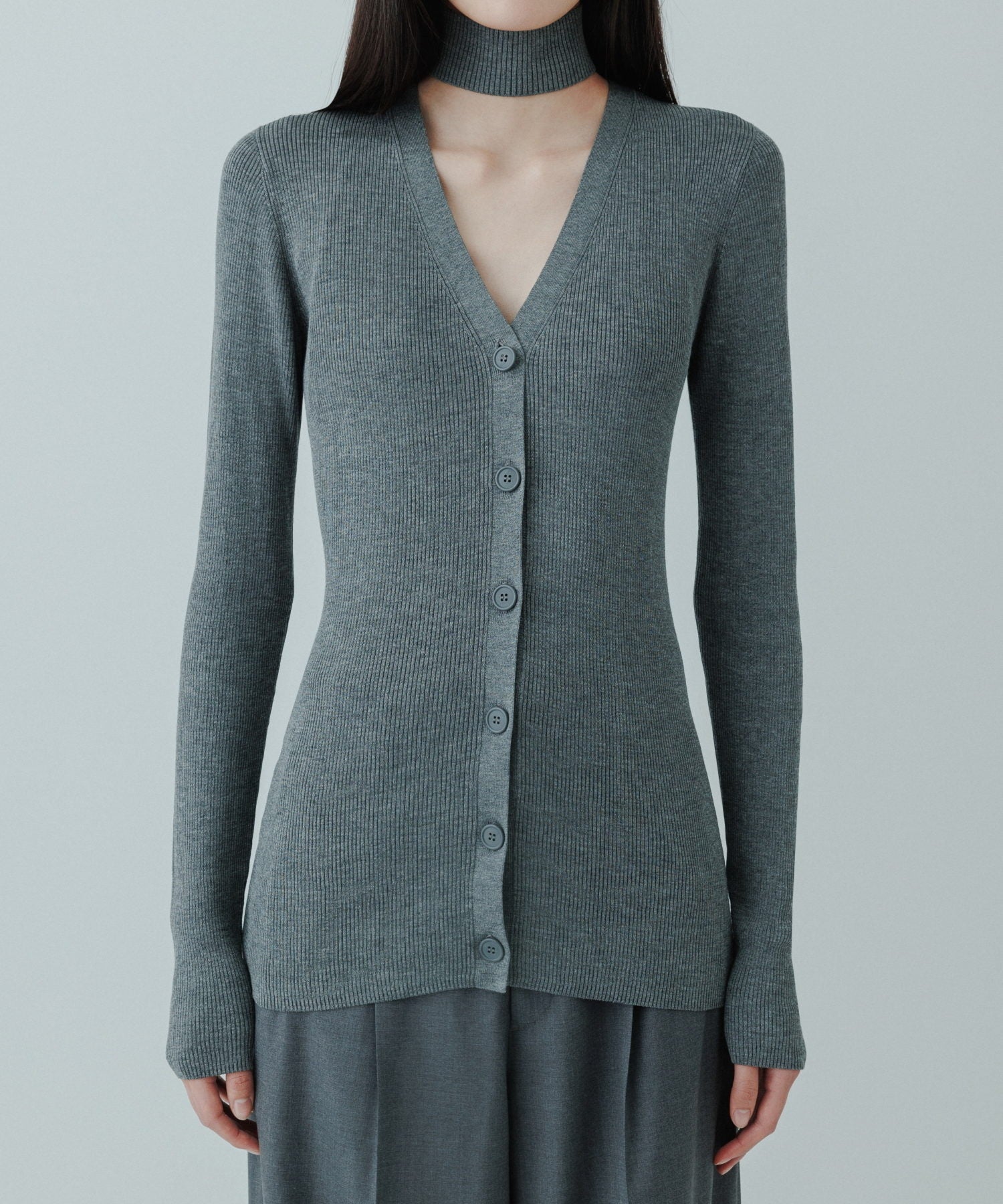 yo BIOTOP V silk cotton lib cardigan-bydowpharmacy.com