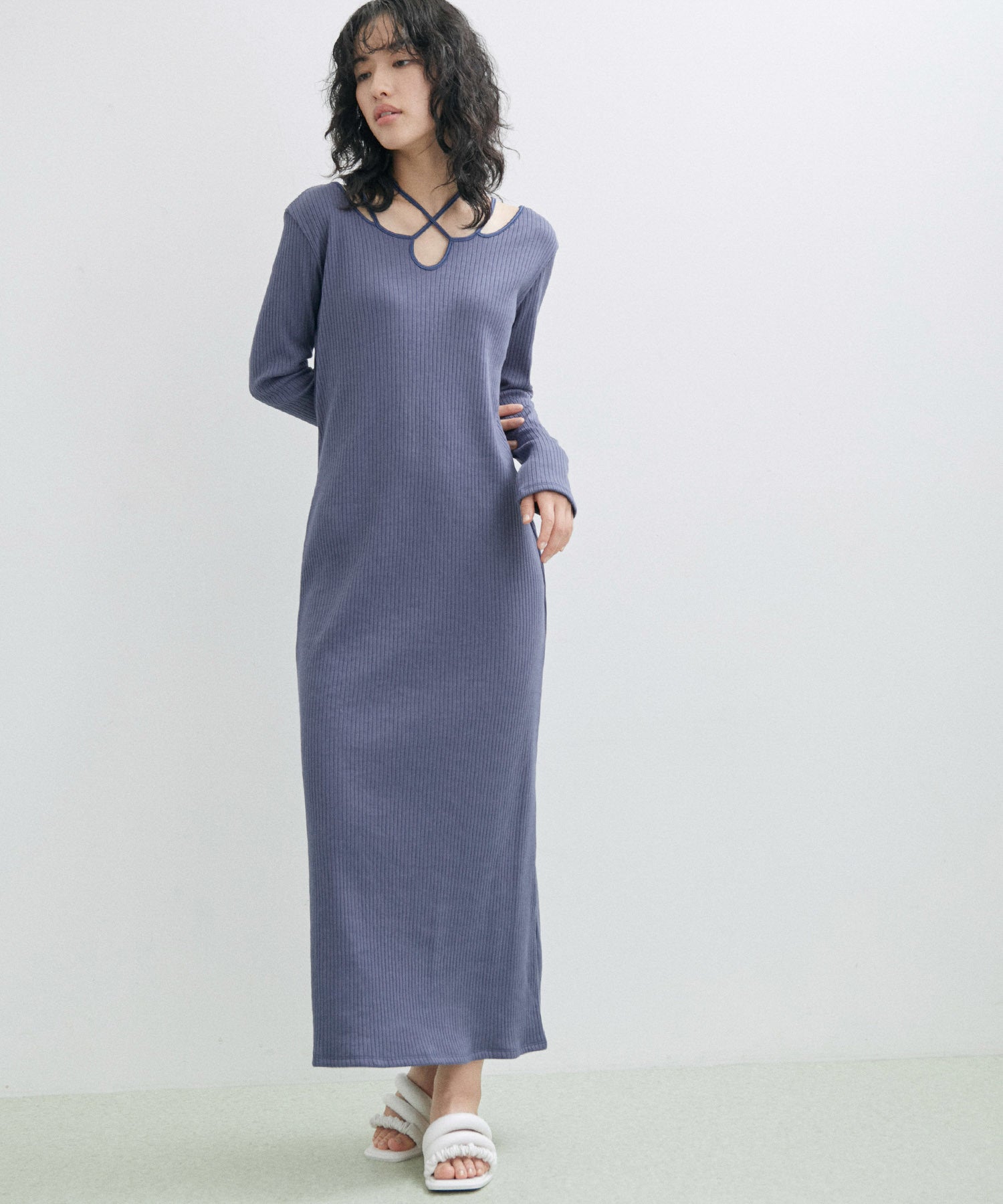 MURRAL】別注 Ivy long sleeve dress アダムエロペ | labiela.com