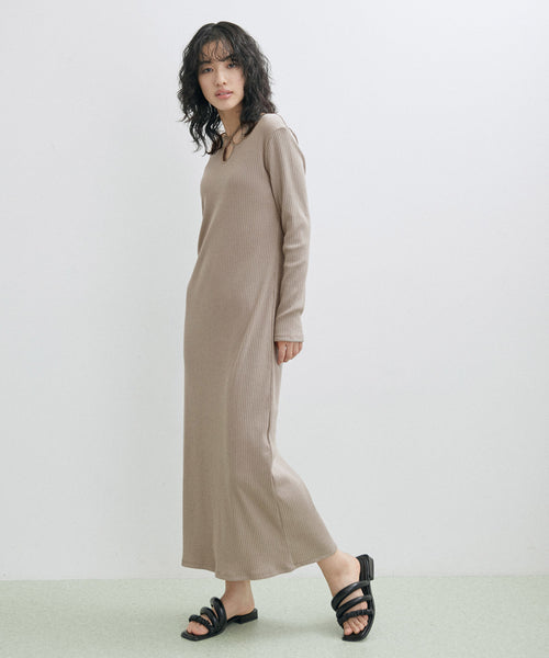 ADAM ET ROPÉ FEMME / 【MURRAL】別注 Ivy long sleeve dress