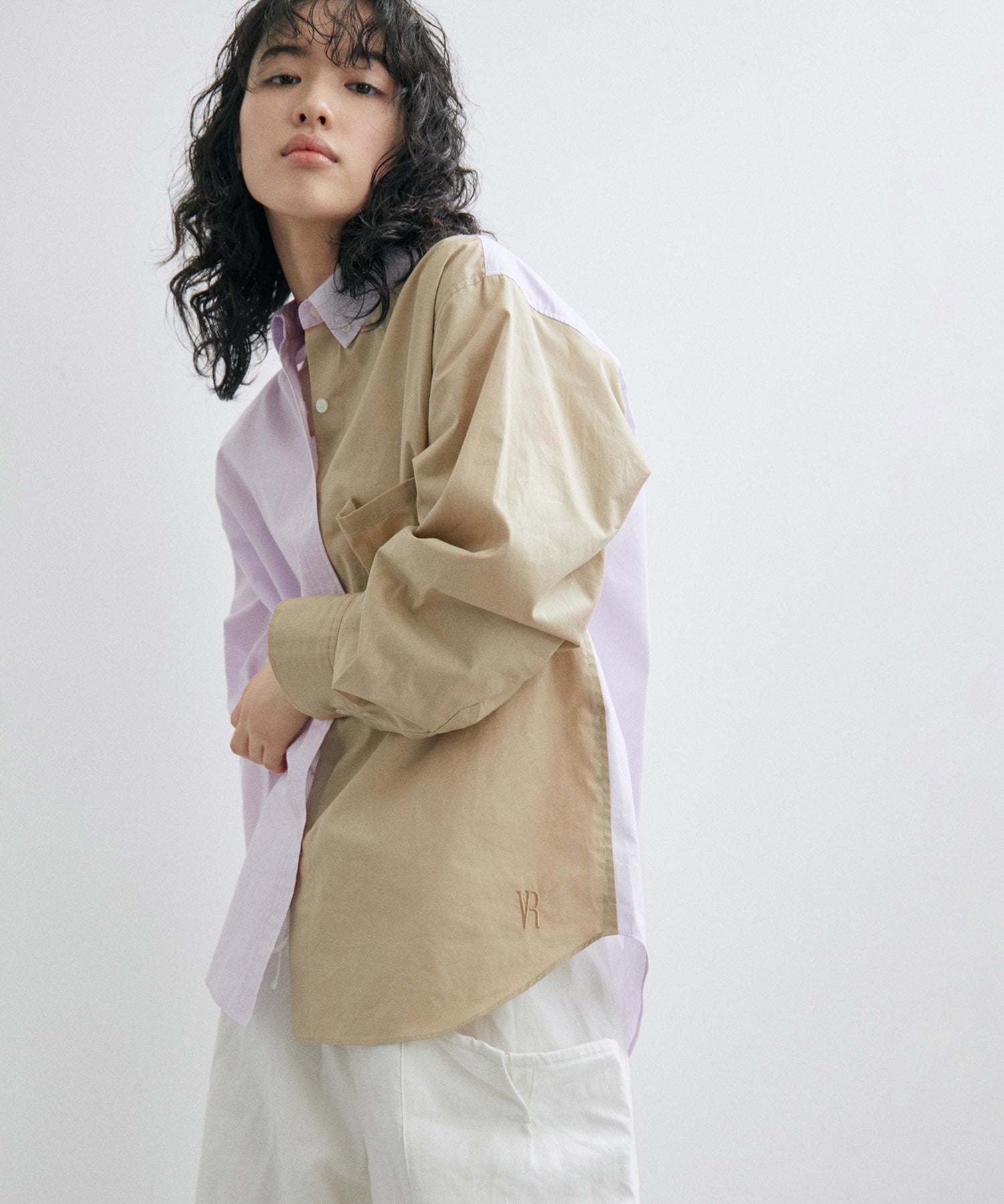 VIOLETTE ROOM for ADAM ET ROPE'】別注 Color Mix Shirt ｜ ADAM ET ...