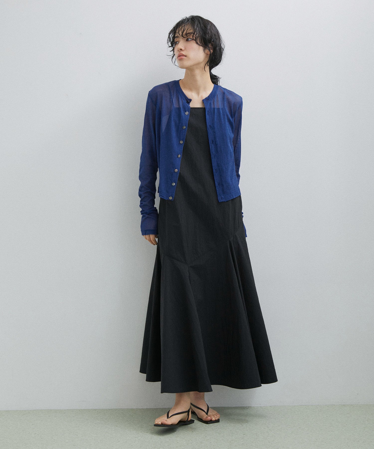 公式サイト限定】 【AURALEE】HARD TWIST COTTON GAUZE CARDIGAN ...