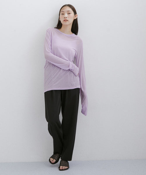 ADAM ET ROPÉ FEMME / 【Baserange】LONG SLEEVE TEE (トップス / T