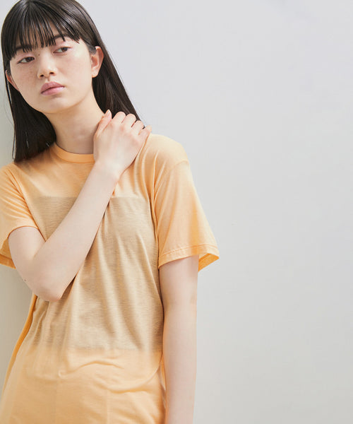 Baserange loose long sleeve tee オレンジ新品S