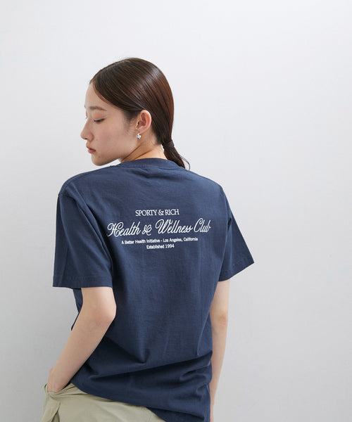 ADAM ET ROPÉ FEMME / 【SPORTY&RICH】H&W CLUB T SHIRT