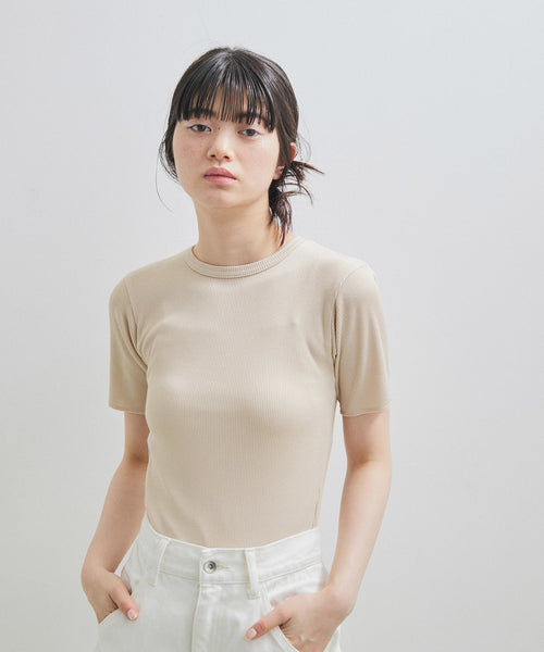 R JUBILEE　INRAY LONG SLEEVE TOPS　チャコール