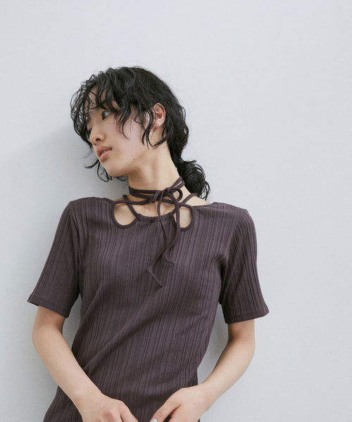 ADAM ET ROPÉ FEMME / 【MURRAL】Ivy half sleeve top (トップス / T