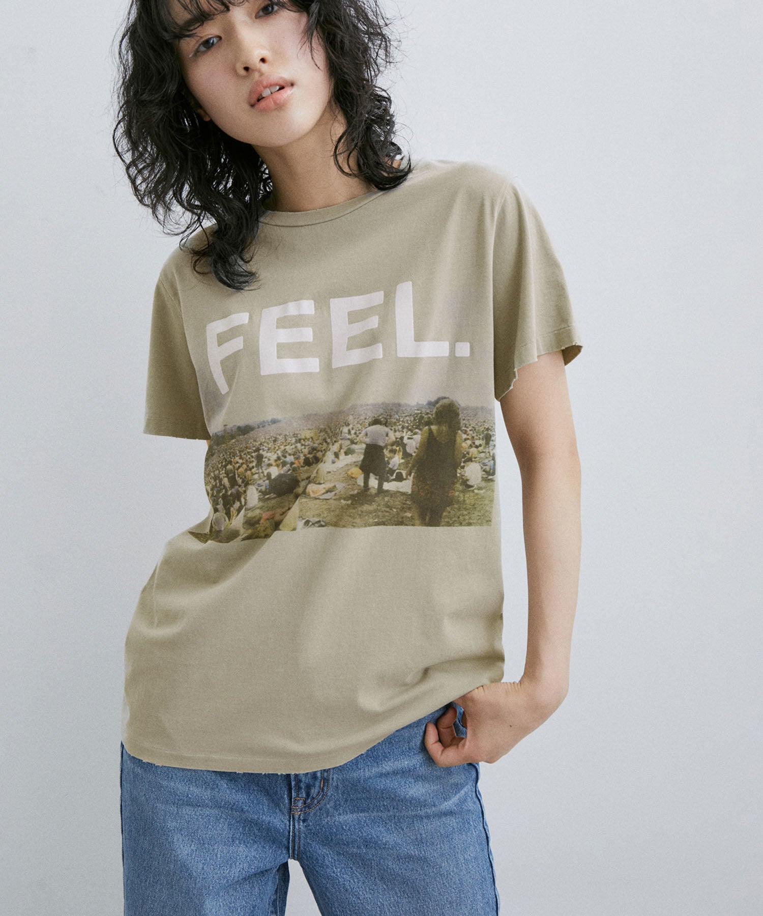 REMI RELIEF】SP加工Tシャツ(FEEL) ｜ ADAM ET ROPE' | アダムエロペ