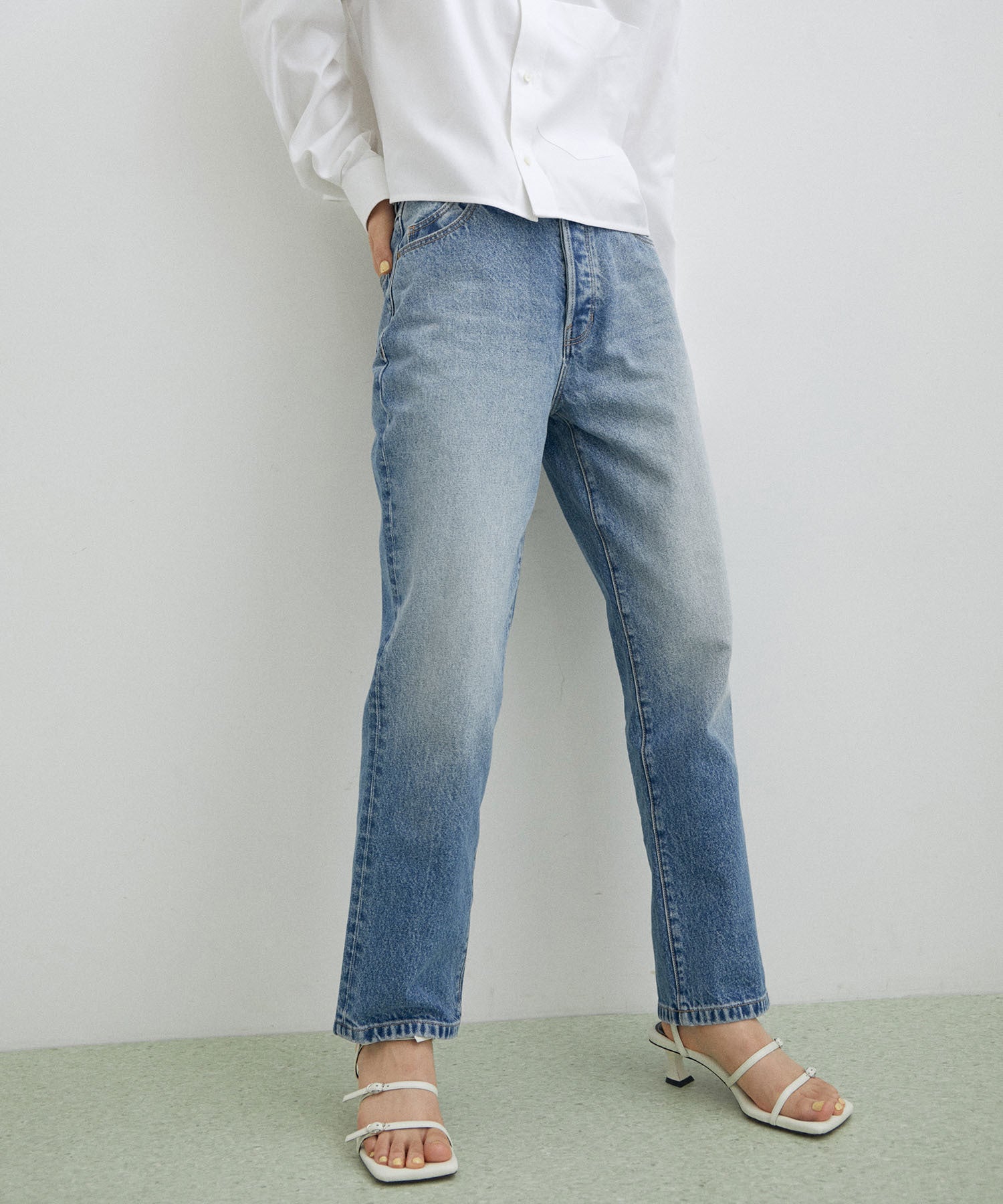 NEEDBY for ADAM ET ROPE'】別注 LISA FIT HIGHRISE TAPERED ｜ ADAM 