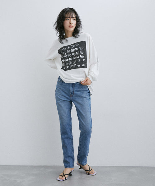 ADAM ET ROPÉ FEMME / 【NEEDBY】JENNY FIT HIGHRISE STRAIGHT (パンツ