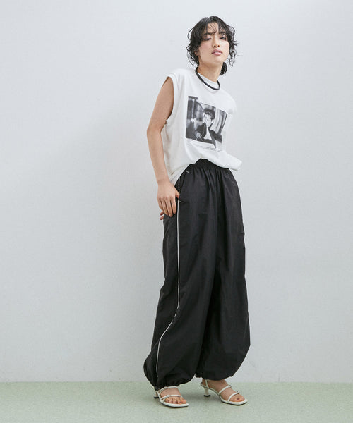 ADAM ET ROPÉ FEMME / 【DISCUS for ADAM ET ROPE'】別注 NYLON PANTS 