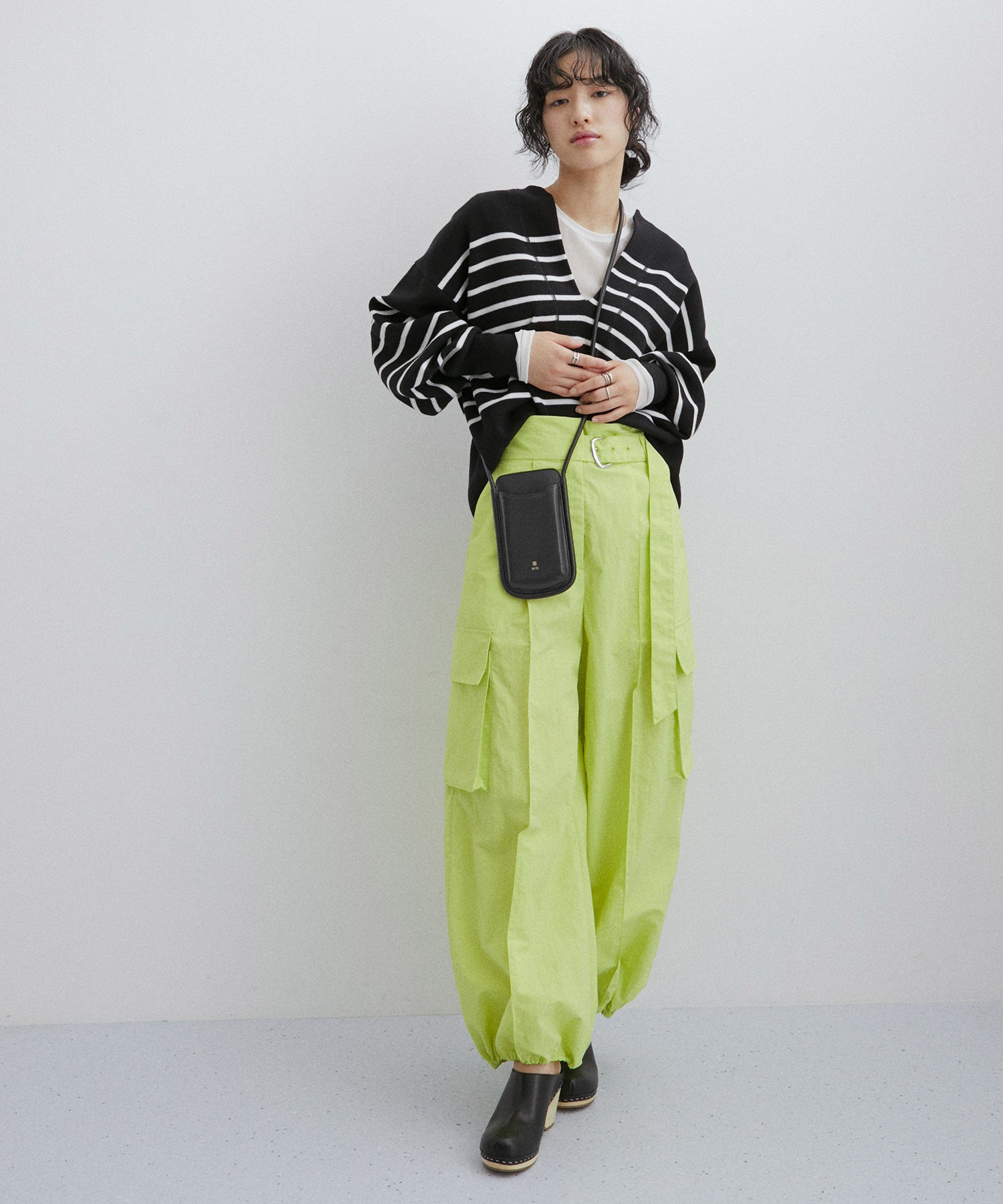 AMERI/アメリ】別注 OBI WIDE PANTS◇-