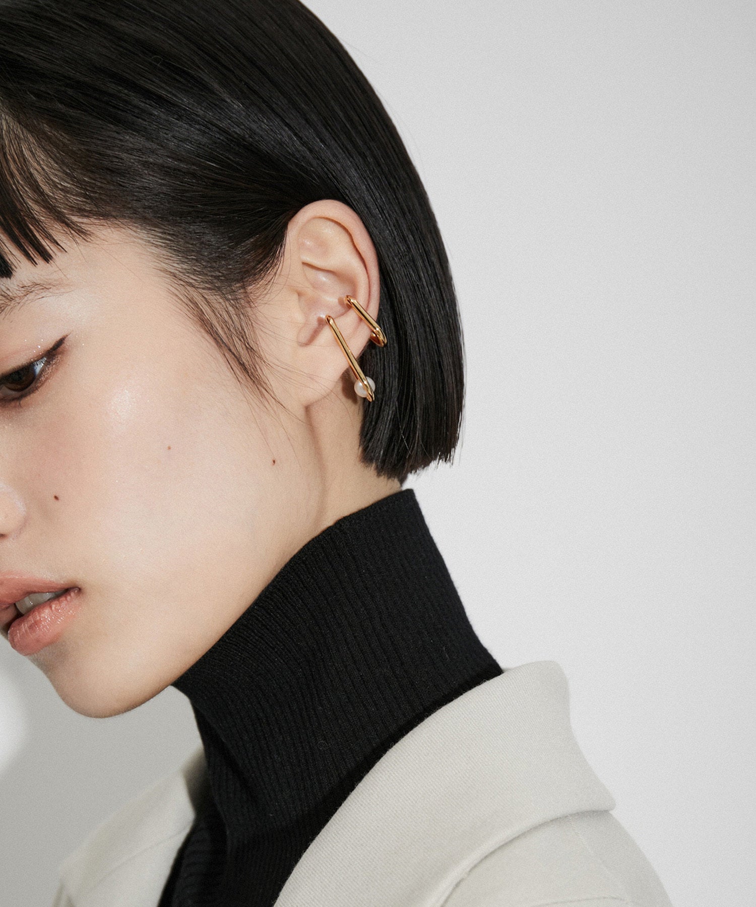 公式サイト限定】【MARIA BLACK】Wandering Earcuff Left Gold HP