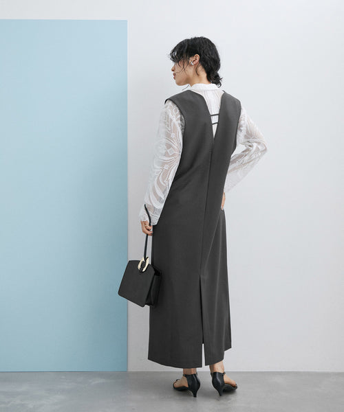 ADAM ET ROPÉ FEMME / 〈追加〉【WEB限定】2WAYキーネックジャンパー