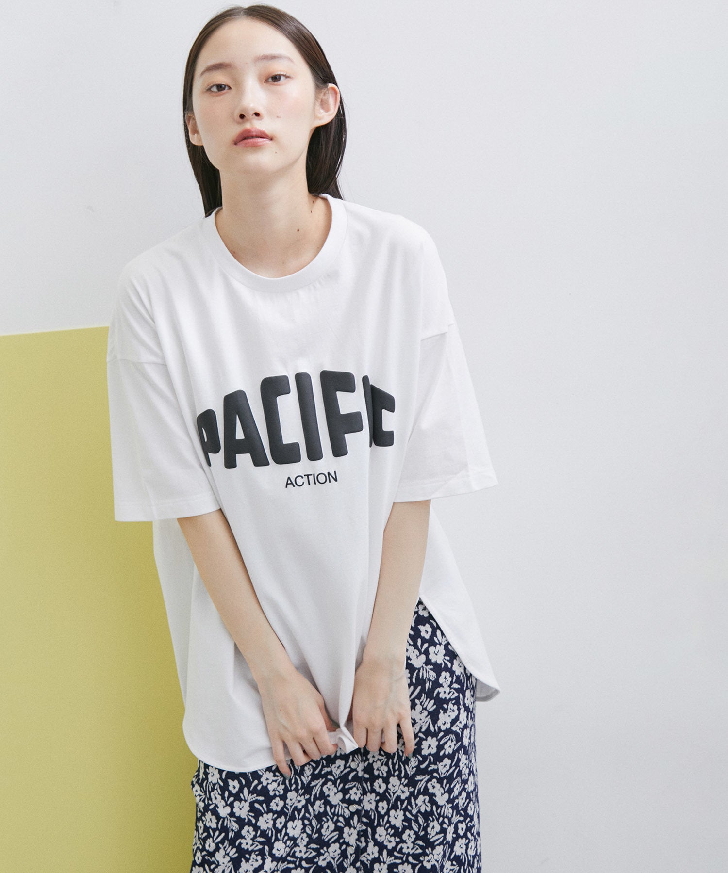 WEB限定PACIFIC TEE ｜ ADAM ET ROPE'   アダムエロペ 公式サイト