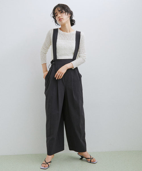 ADAM ET ROPÉ FEMME / フィッシングサロペットパンツ