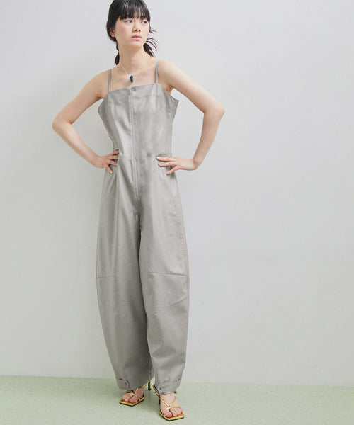 Juemi／Double Piping Cami Jumpsuit ロンパース - サロペット 