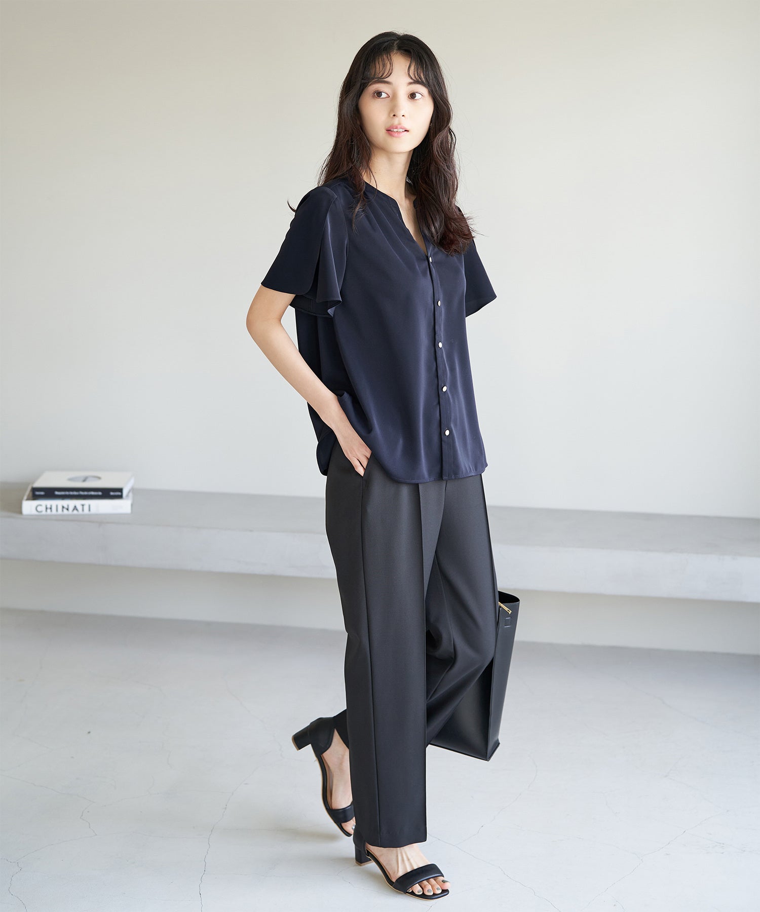 時間指定不可 Miuccia fete Blouse ミウッチャ・ブラウス Tulip SHIRT