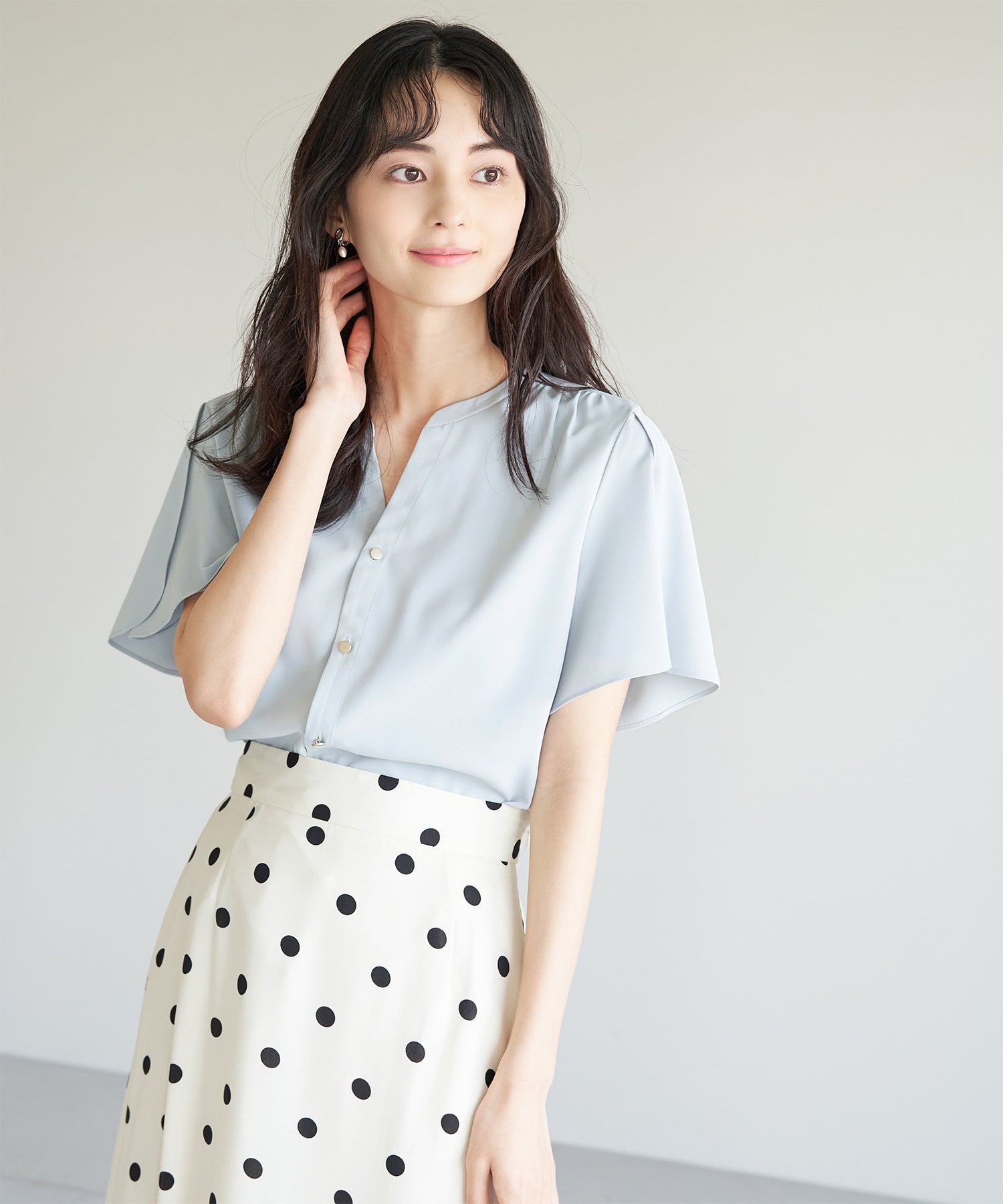 即完売品【 Fete 】Tulip Blouse チューリップ・ブラウス白 ...