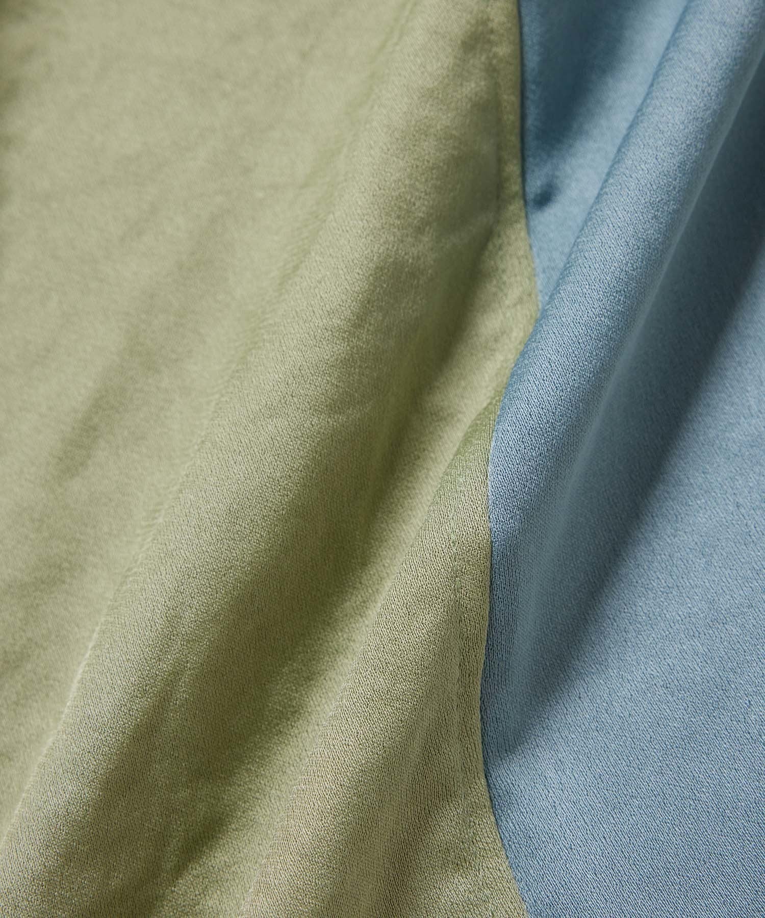 NeedlES】S/S Classic Shirt - Poly Sateen / Multi Colour ｜ ADAM ET