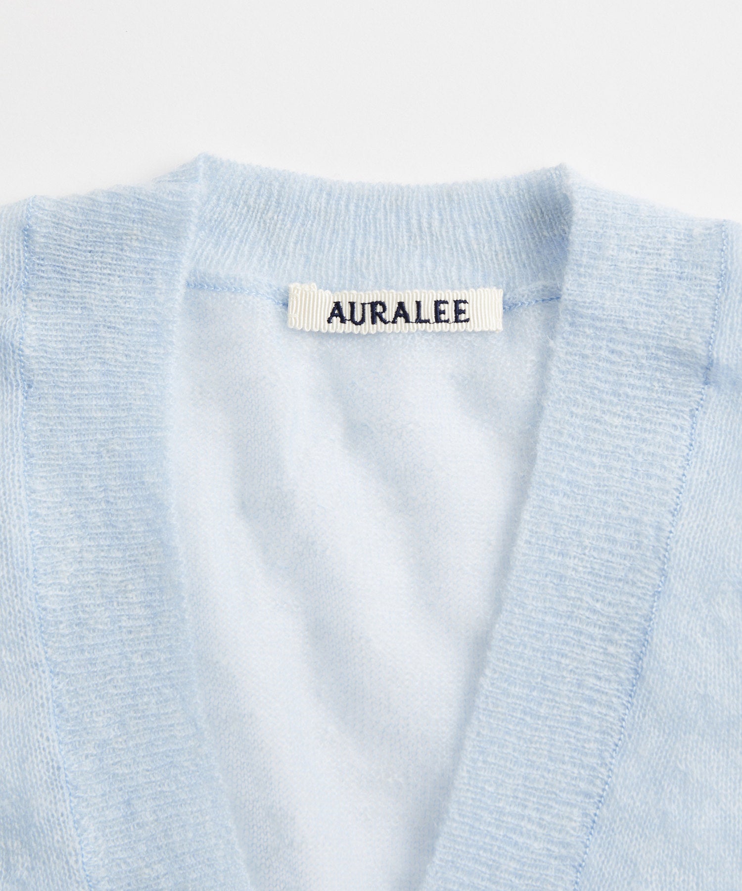 AURALEE】KID MOHAIR SHEER KNIT CARDIGAN ｜ ADAM ET ROPE