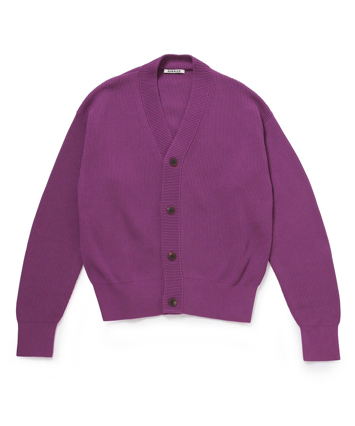 AURALEE】SUPER HARD TWIST RIB KNIT CARDIGAN ｜ ADAM ET ROPE ...