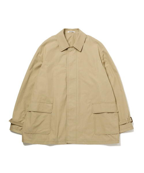 ADAM ET ROPÉ HOMME / 【AURALEE】FINX HARD TWIST GABARDINE BLOUSON